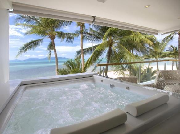 Panu Luxury Beachfront Apartments Bophut Luaran gambar