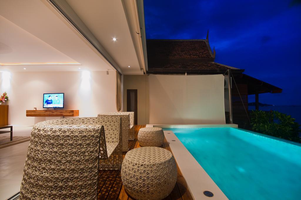 Panu Luxury Beachfront Apartments Bophut Bilik gambar