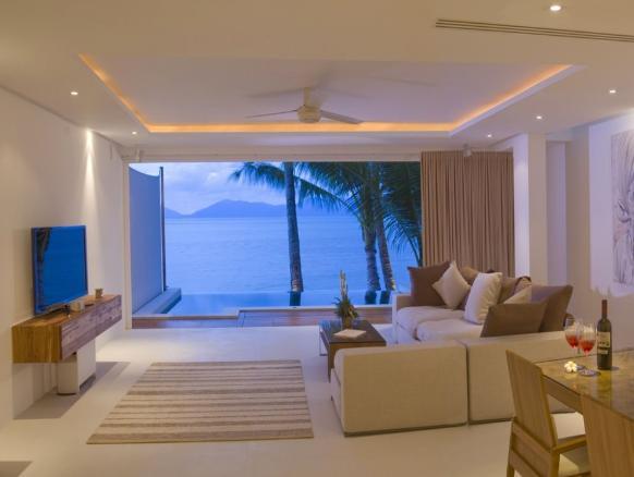 Panu Luxury Beachfront Apartments Bophut Bilik gambar